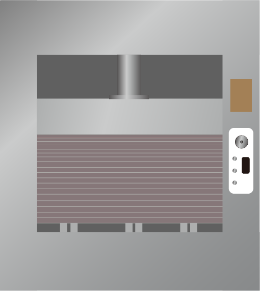 冷壓機(jī)示意圖